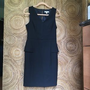 LBD Banana Republic Little Black Dress Sheath Sz 6